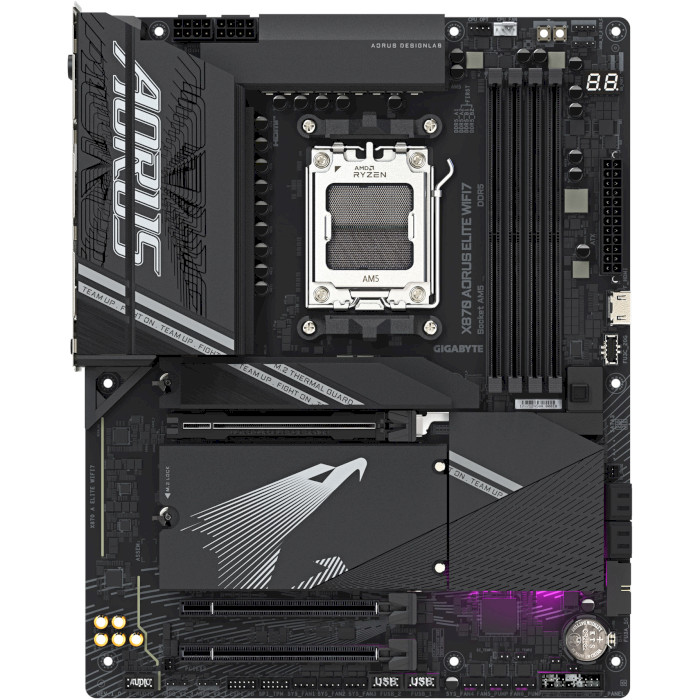 Материнська плата AORUS X870 Elite WiFi7