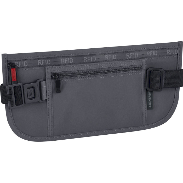 Сумка на одне плече/на пояс (бананка) WENGER Waist Belt With RFID Pocket Gray (611879)