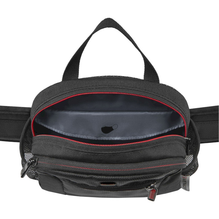 Сумка на одне плече/на пояс (бананка) WENGER Waist Pack Black (611875)