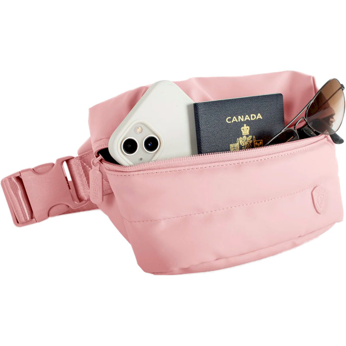 Сумка на одно плечо/на пояс (бананка) HEYS Puffer Mini Waist Bag Rose