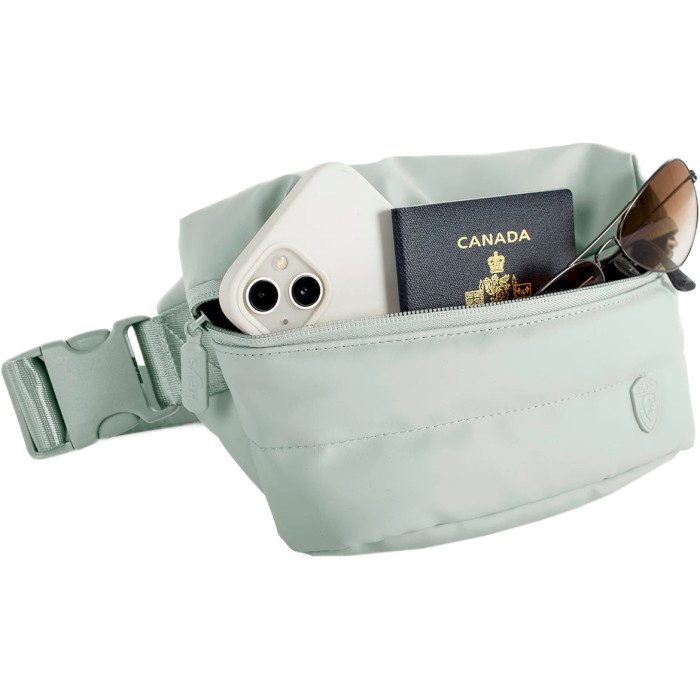 Сумка на одне плече/на пояс (бананка) HEYS Puffer Mini Waist Bag Sage Green