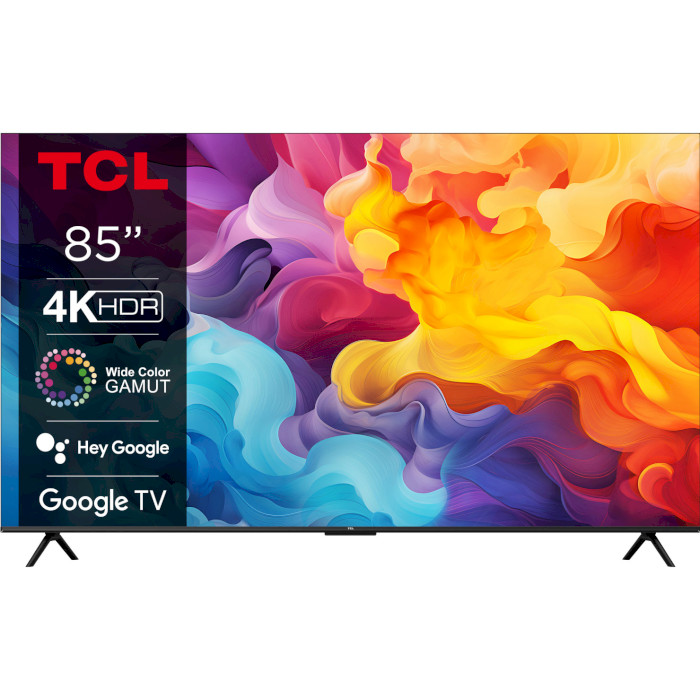 Телевізор TCL 85" LED 4K 85P655