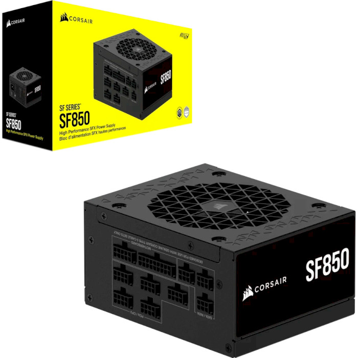 Блок живлення SFX 850W CORSAIR SF850 ATX 3.1 Black (CP-9020256-EU)