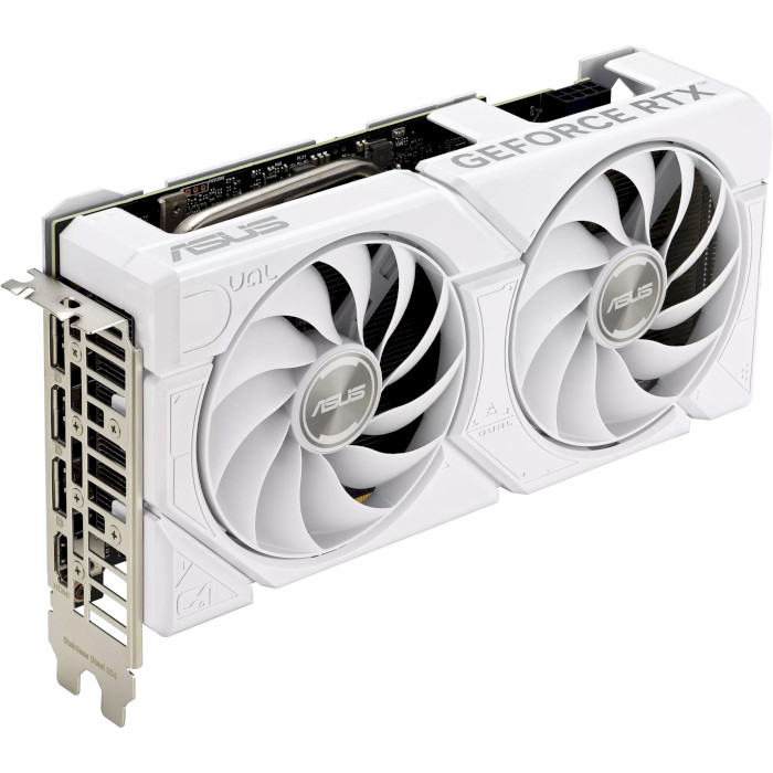 Відеокарта ASUS Dual GeForce RTX 4060 EVO White OC Edition 8GB GDDR6 (DUAL-RTX4060-O8G-EVO-WHITE)