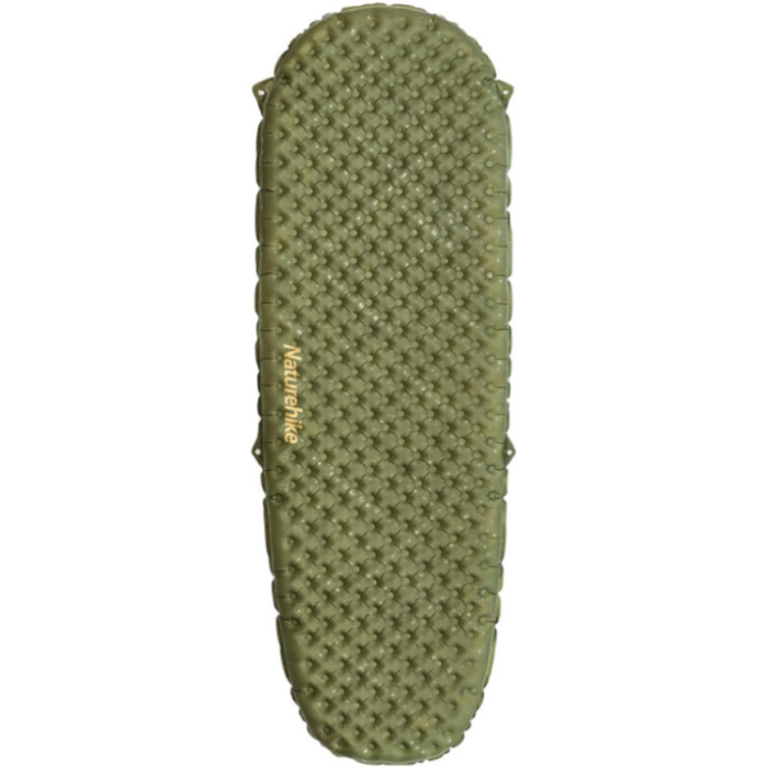 Надувной коврик NATUREHIKE CNH22DZ018 Ultralight Inflatable Sleeping Mat Green (6975641888536)