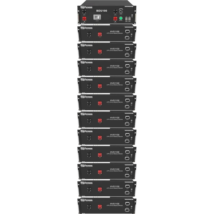 Система хранения энергии DYNESS PowerRack HV4 11s