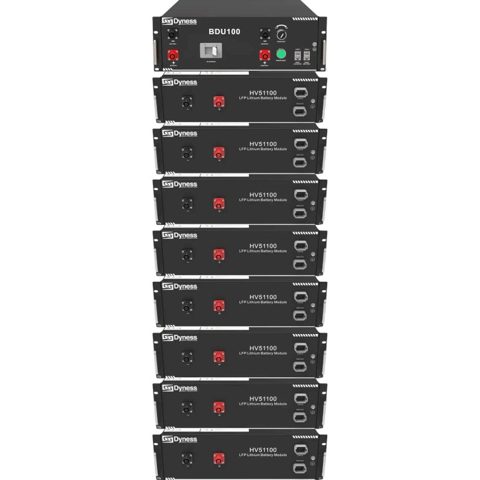 Система хранения энергии DYNESS PowerRack HV4 8s