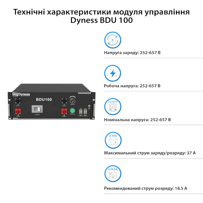 Система хранения энергии DYNESS PowerRack HV4 8s