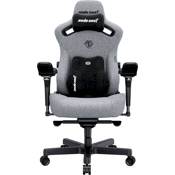 Кресло геймерское ANDA SEAT Kaiser 3 Pro Gray Fabric Size XL