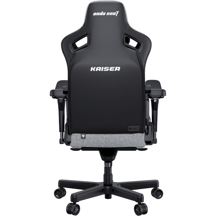 Кресло геймерское ANDA SEAT Kaiser 3 Pro Gray Fabric Size XL