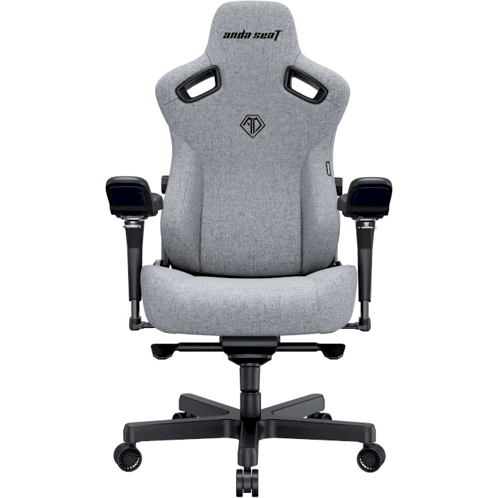 Крісло геймерське ANDA SEAT Kaiser 3 Pro Gray Fabric Size XL