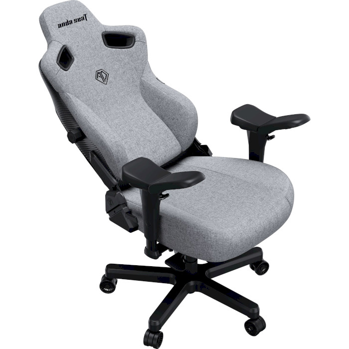 Крісло геймерське ANDA SEAT Kaiser 3 Pro Gray Fabric Size XL