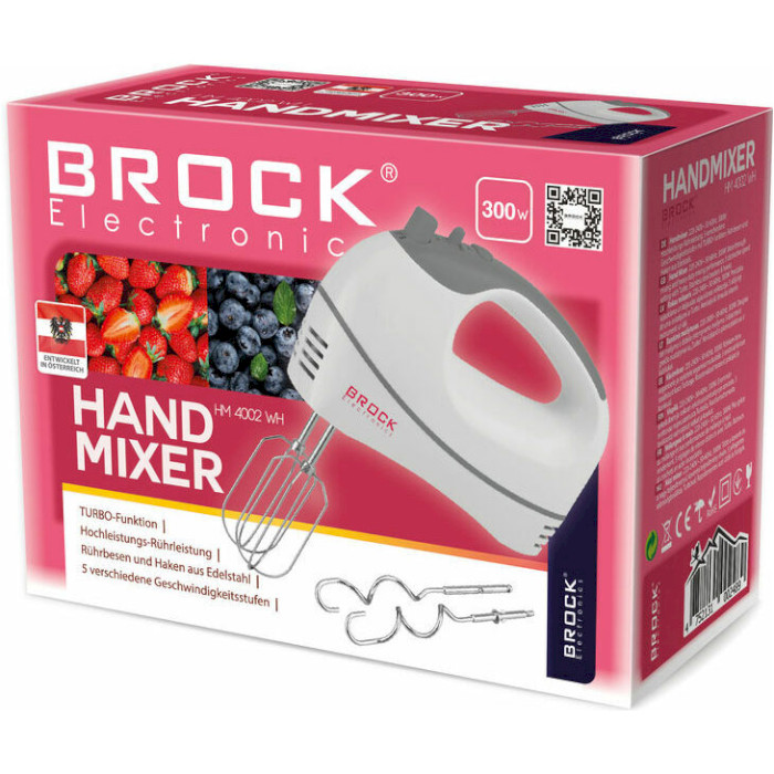 Миксер BROCK HM 4002 WH