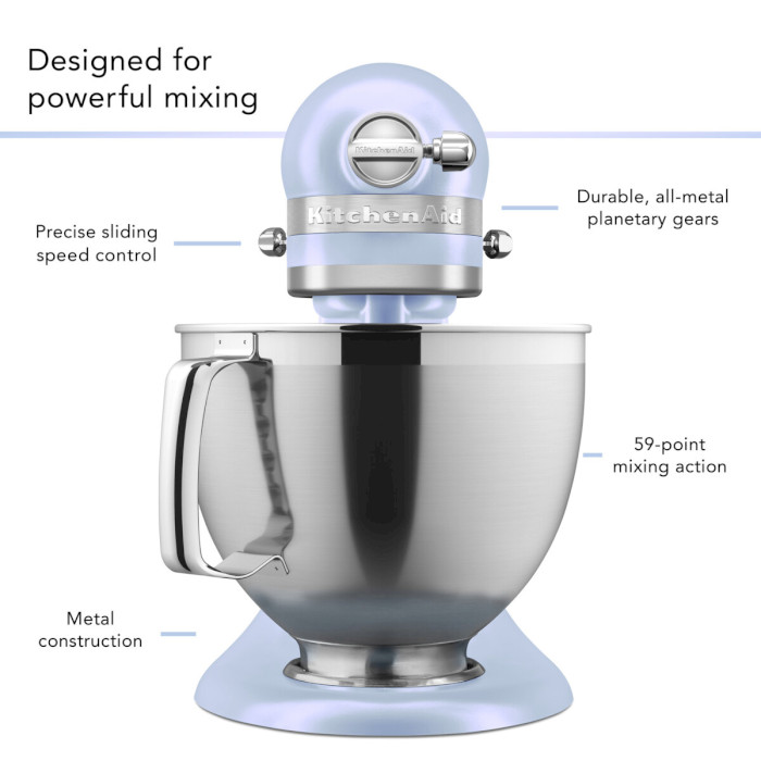 Планетарний міксер KITCHENAID Artisan 5KSM195 Blue Salt (5KSM195PSEOA)