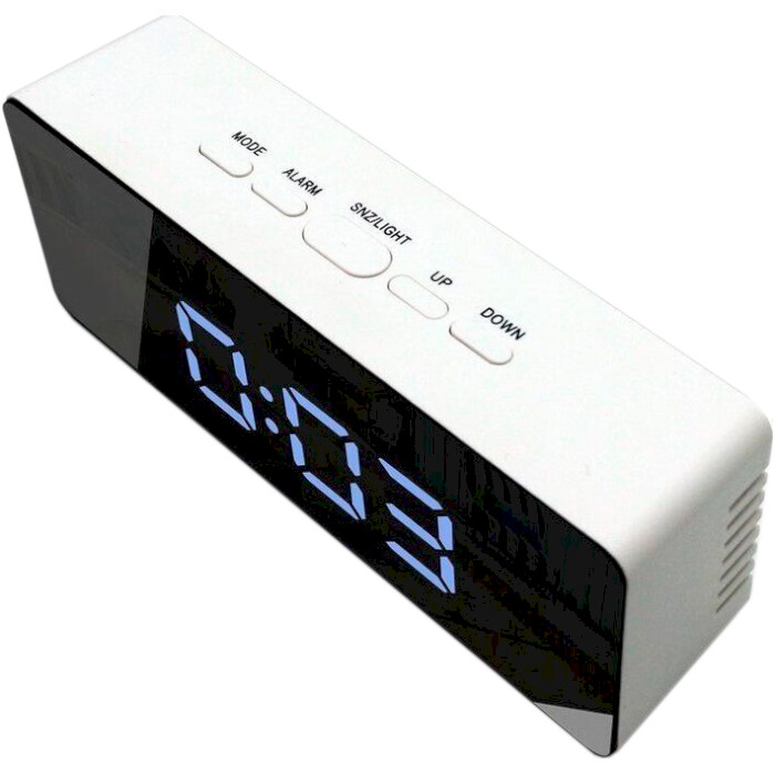 Годинник настільний TECHNOLINE WT475 White/Black Mirror