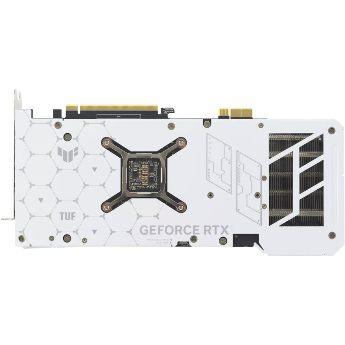 Відеокарта ASUS TUF Gaming GeForce RTX 4070 Ti Super BTF White Edition 16GB GDDR6X (TUF-RTX4070TIS-16G-BTF-WHITE)