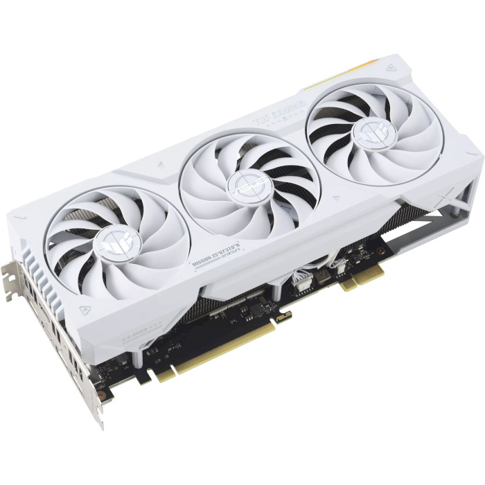 Видеокарта ASUS TUF Gaming GeForce RTX 4070 Ti Super BTF White Edition 16GB GDDR6X (TUF-RTX4070TIS-16G-BTF-WHITE)