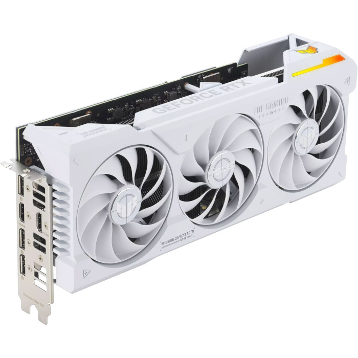 Видеокарта ASUS TUF Gaming GeForce RTX 4070 Ti Super BTF White Edition 16GB GDDR6X (TUF-RTX4070TIS-16G-BTF-WHITE)