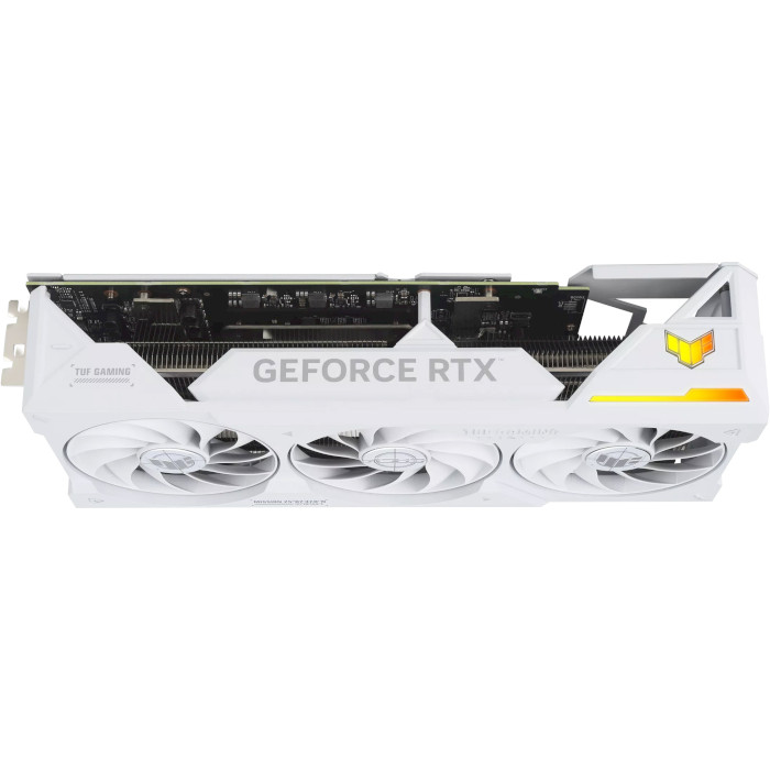 Відеокарта ASUS TUF Gaming GeForce RTX 4070 Ti Super BTF White Edition 16GB GDDR6X (TUF-RTX4070TIS-16G-BTF-WHITE)