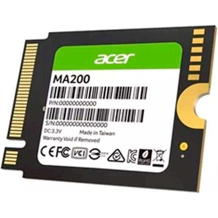 SSD диск ACER MA200 512GB M.2 NVMe (BL.9BWWA.153)