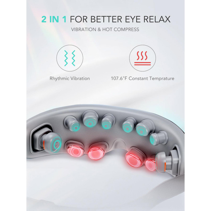 Массажёр для глаз SKG E7 2-In-1 Vibration Heated Eye Massager