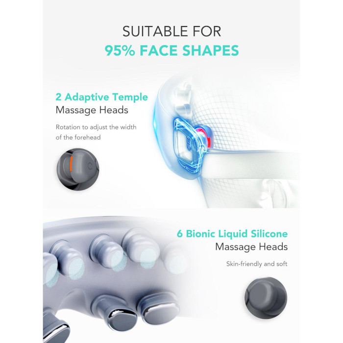 Масажер для очей SKG E7 2-In-1 Vibration Heated Eye Massager