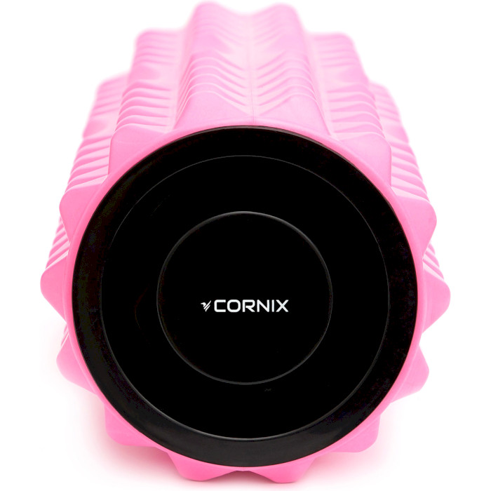 Масажний ролик CORNIX EVA 33x14см Pink (XR-0339)