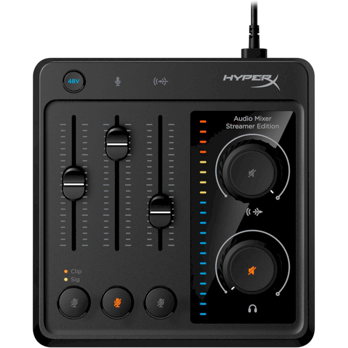 Мікшерний пульт для подкастів HYPERX Audio Mixer