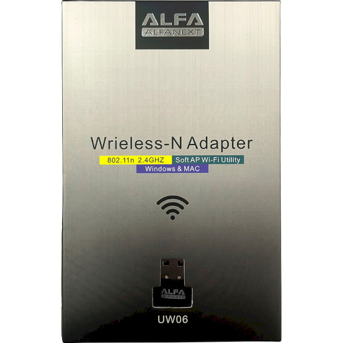 Wi-Fi адаптер PIX-LINK LV-UW06RK-ALFA