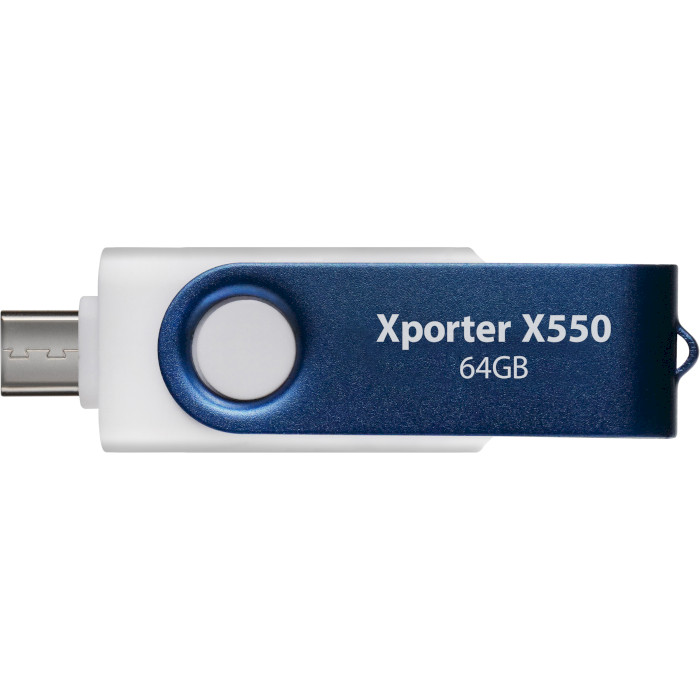 Флэшка PATRIOT Xporter X550 USB/USB-C3.2 64GB (PS64GX550AAD)