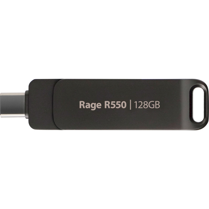 Флешка PATRIOT Rage R550 USB/USB-C3.2 128GB Matte Black (PE128GR550DSAD)