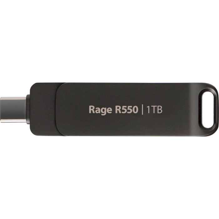 Флэшка PATRIOT Rage R550 USB/USB-C3.2 1TB Matte Black (PE1TR550DSAD)