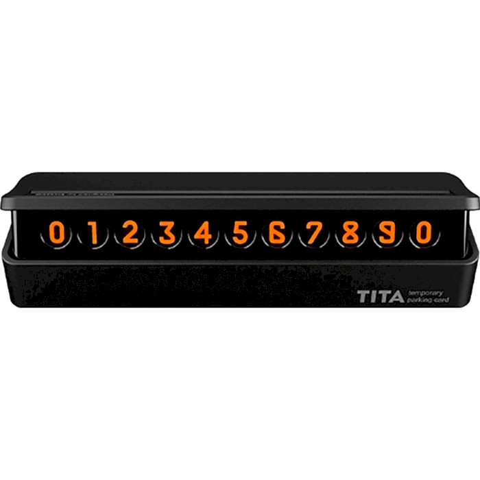 Тимчасова карта парковки Xiaomi BCASE Tita Temporary Parking Card Black