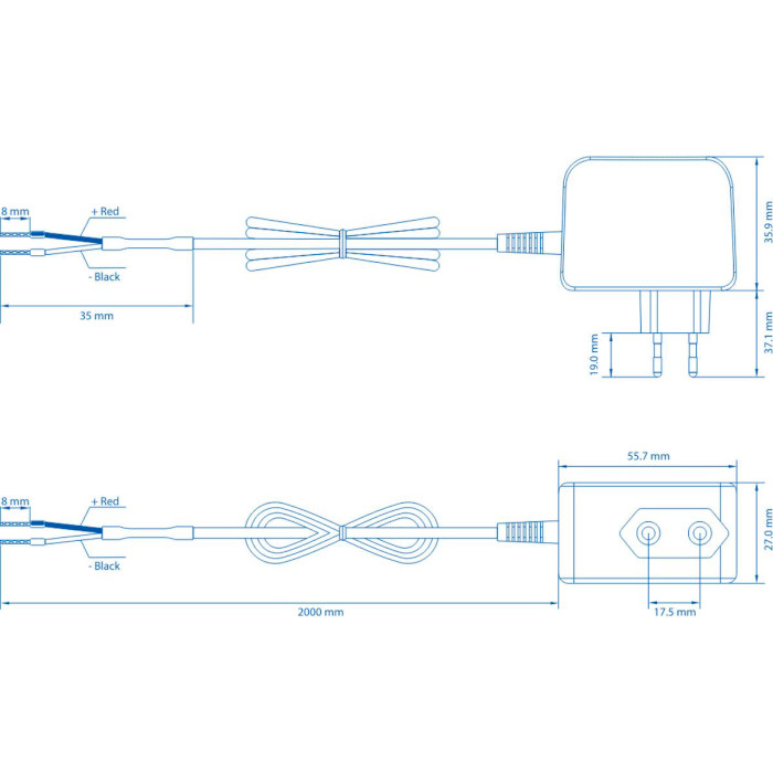 Блок живлення TELTONIKA 9V 1A 9W