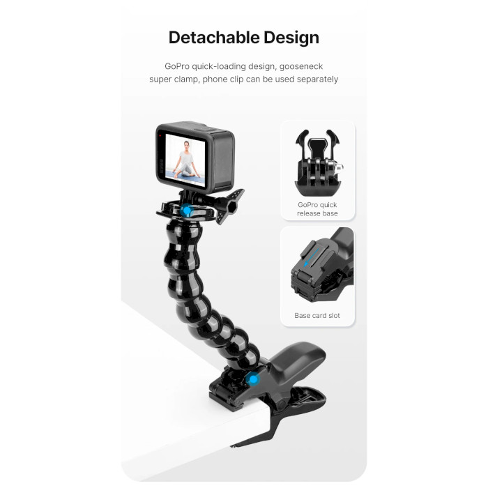 Держатель для смартфона ULANZI MP-4 U-Select Clamp Phone Mount with Adjustable Gooseneck (UV-2997)