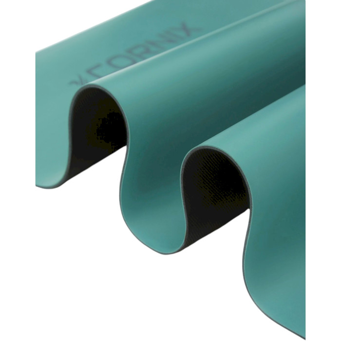 Килимок для фітнесу CORNIX PU 183 x 68 x 0.4 см Turquoise