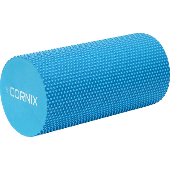 Масажний ролик CORNIX EVA+ 30x15см Blue (XR-0301)