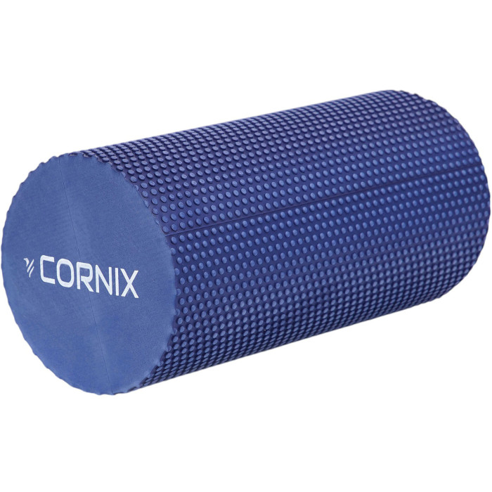 Массажный ролик CORNIX EVA+ 30x15см Navy Blue (XR-0299)