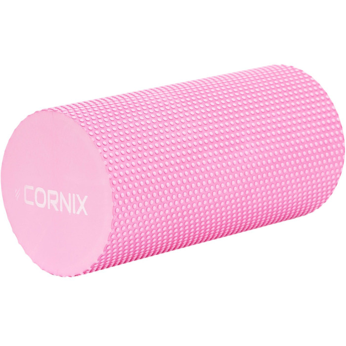 Масажний ролик CORNIX EVA+ 30x15см Pink (XR-0298)