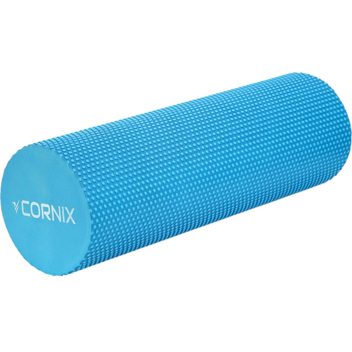 Масажний ролик CORNIX EVA+ 45x15см Blue (XR-0306)