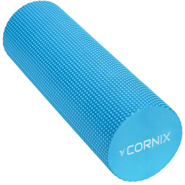 Массажный ролик CORNIX EVA+ 45x15см Blue (XR-0306)