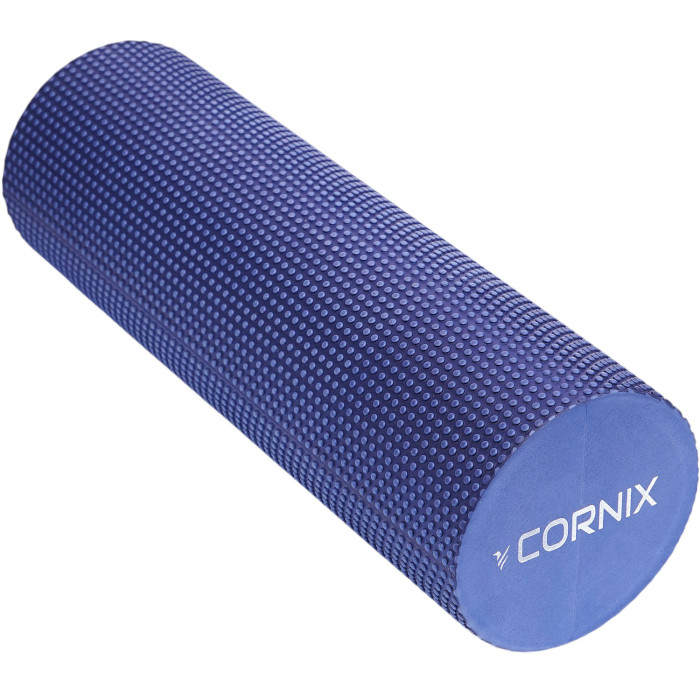 Масажний ролик CORNIX EVA+ 45x15см Navy Blue (XR-0304)