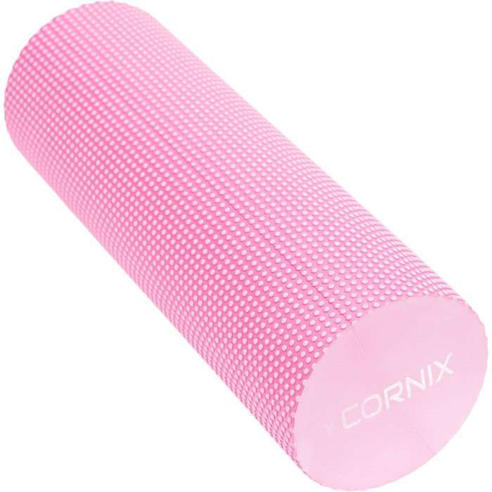 Массажный ролик CORNIX EVA+ 45x15см Pink (XR-0303)