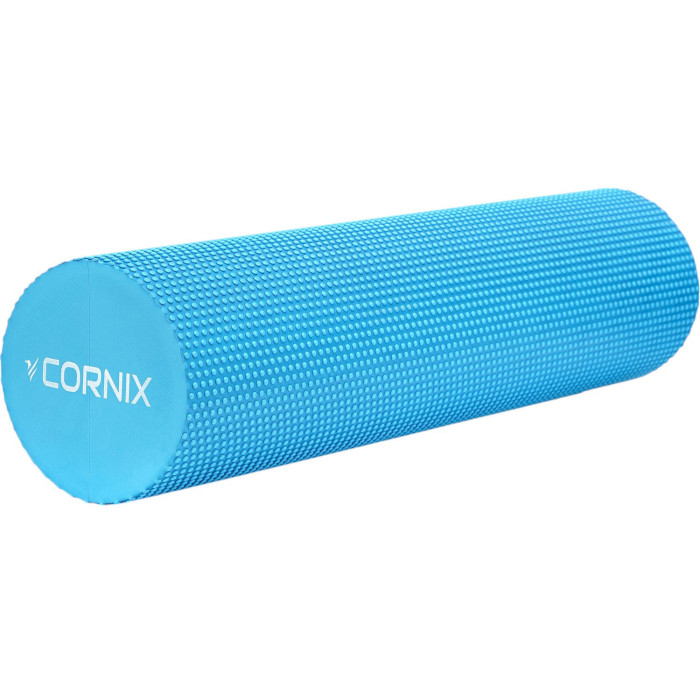 Масажний ролик CORNIX EVA+ 60x15см Blue (XR-0311)