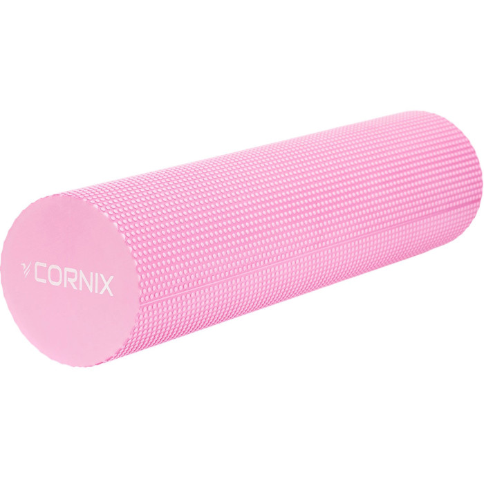 Массажный ролик CORNIX EVA+ 60x15см Pink (XR-0308)