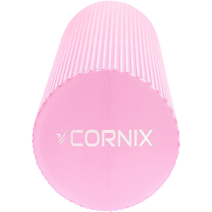 Массажный ролик CORNIX EVA+ 60x15см Pink (XR-0308)