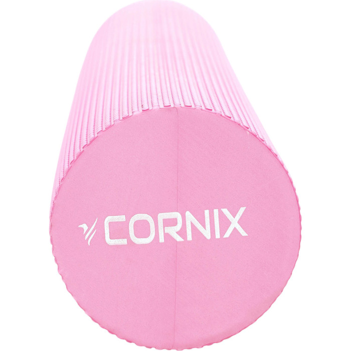 Массажный ролик CORNIX EVA+ 90x15см Pink (XR-0313)