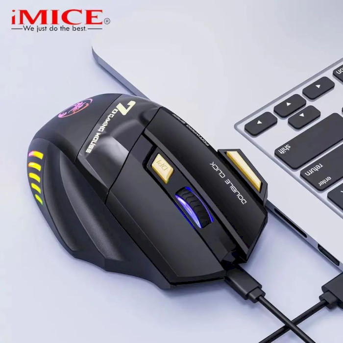 Мышь игровая IMICE GW-X7BT Black