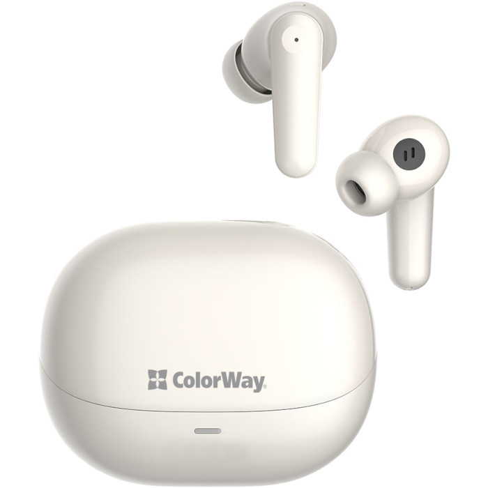 Наушники COLORWAY Slim TWS-1 Earbuds Beige