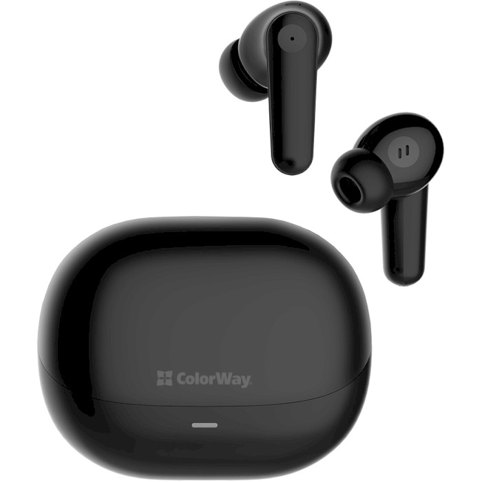 Наушники COLORWAY Slim TWS-1 Earbuds Black